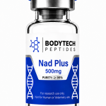 Vial of NAD+ 500mg research peptide