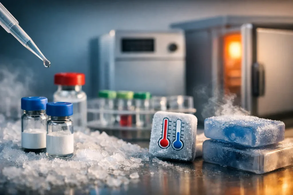 Research Peptide Storage Temperature Guide