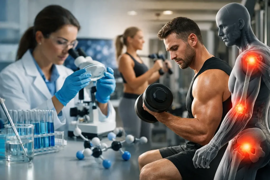 Tissue Repair Peptide Research and Study Control